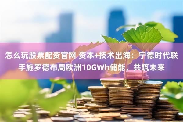 怎么玩股票配资官网 资本+技术出海：宁德时代联手施罗德布局欧洲10GWh储能，共筑未来