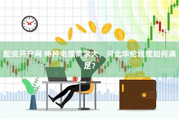 配资开户网 特种电缆需求大，河北华伦线缆如何满足？
